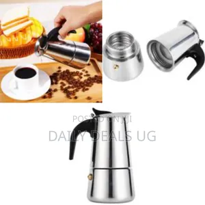 6 Cups Moka Pot Large Capacity Stainless Steel 304 Moka Pot Coffee