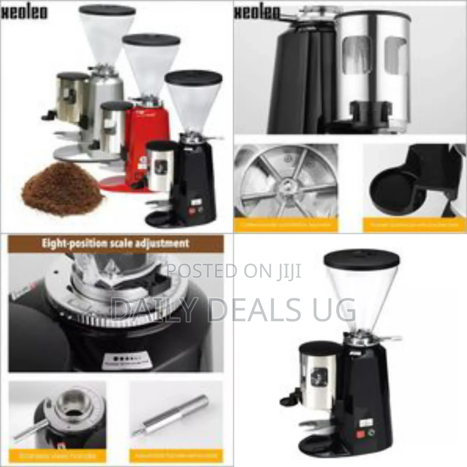 Commercial Automatic Electric Espresso Coffee Grinder Machine