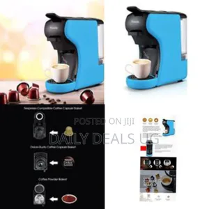 Saachi Pod Capsule Coffee Espresso Machine-Blue