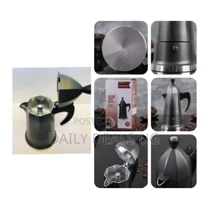 Stovetop Cafe Espresso Maker 6 Cup Moka Pot Percolator Coffee Maker