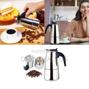 9cups Moka Pot Large Capacity Stainless Steel 304 Pot Coffee Maker