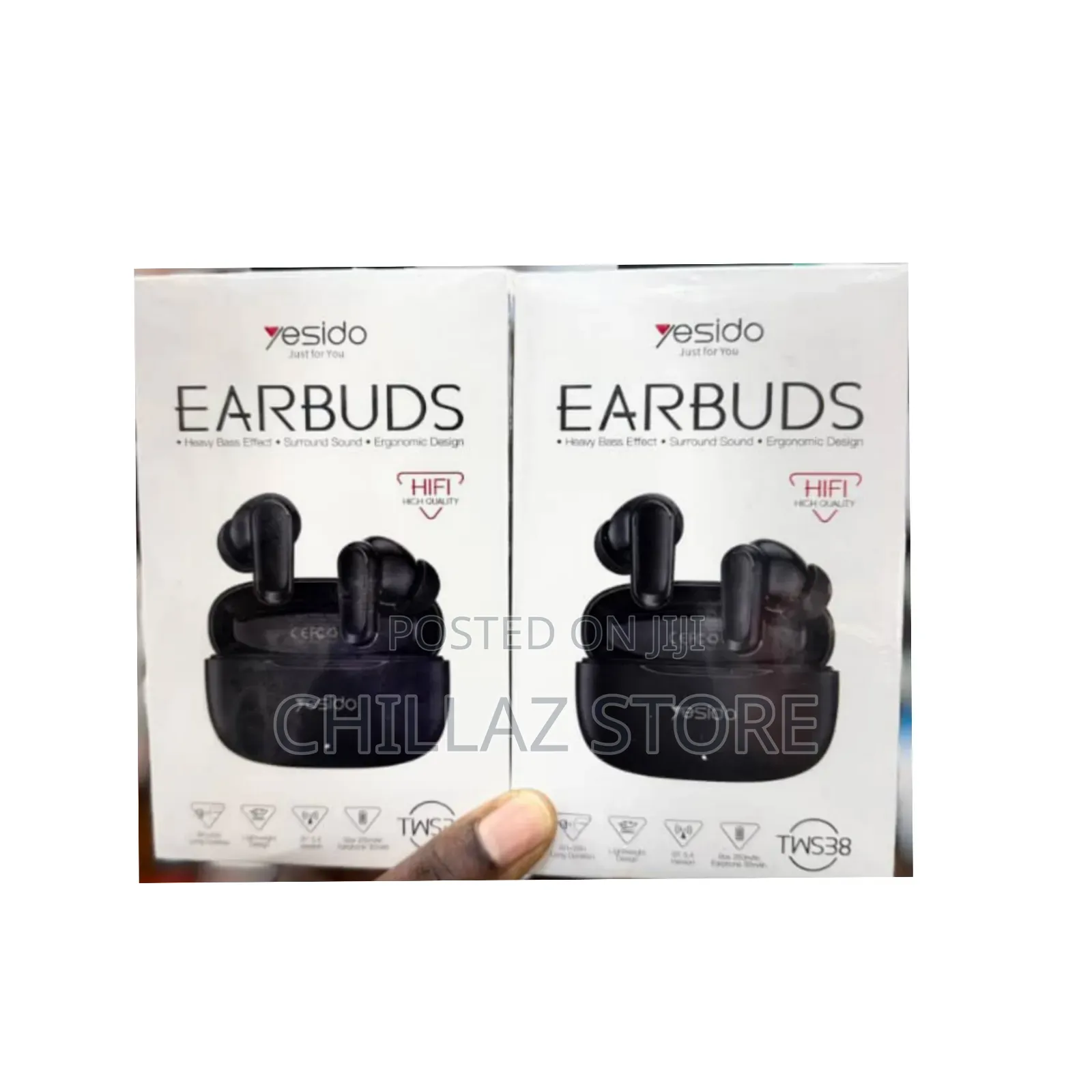 Yesido Bluetooth TWS 38 Wireless Earbuds.