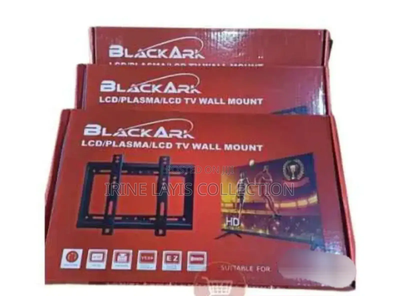 Black Ark Lcd Wall Mount 26" To 65"