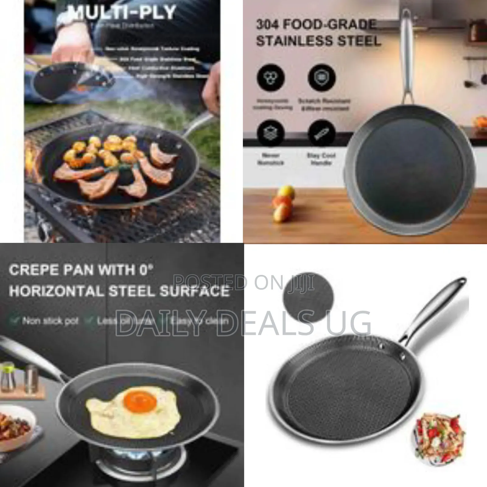 30cm Honeycomb Crepe Pan Nonstick Breakfast Pancake Pan