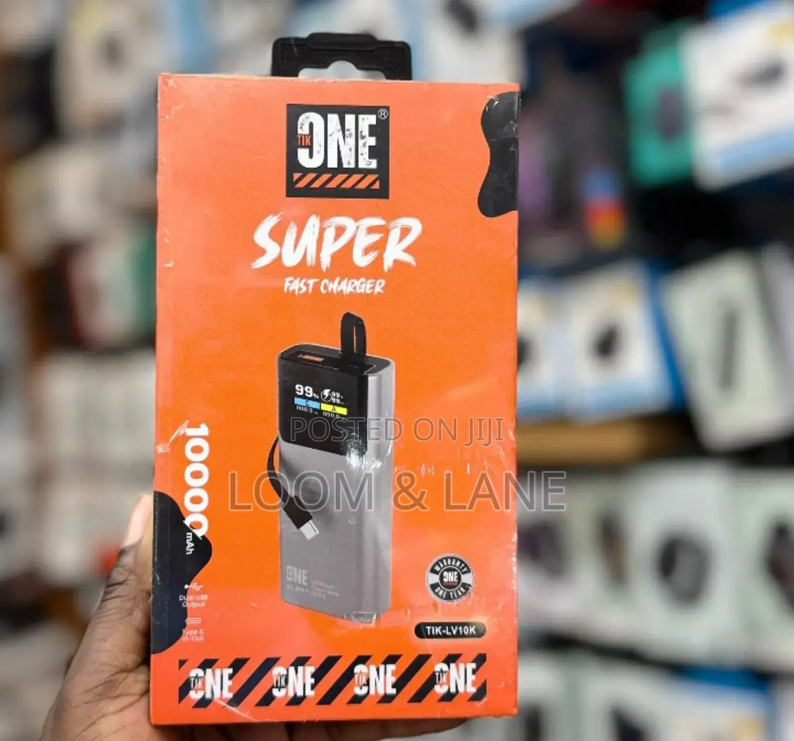 Tikone 10,000mah Dual Usb Output 22.5w