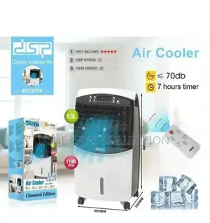 Dsp 9l Portable Heavy Duty Built Electric Air Cooler.