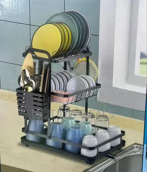 3-tier Dish Drying Rack For Utensils