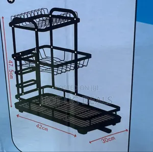 3-tier Dish Drying Rack For Utensils