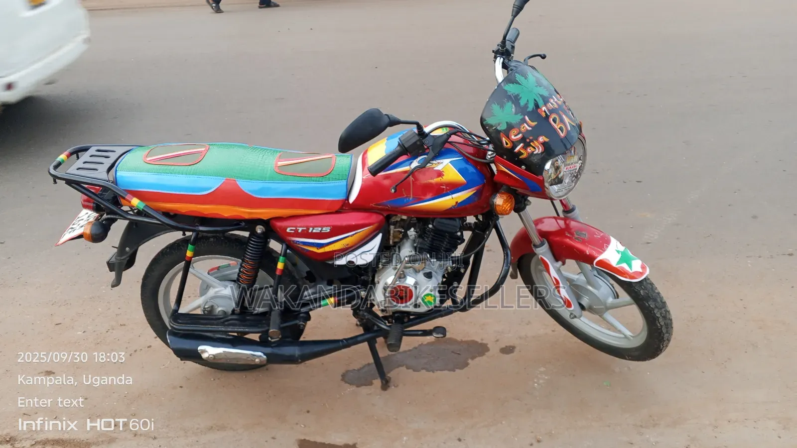Bajaj Boxer 125 2023 Red