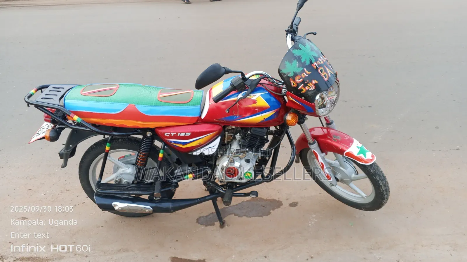 Bajaj Boxer 125 2023 Red