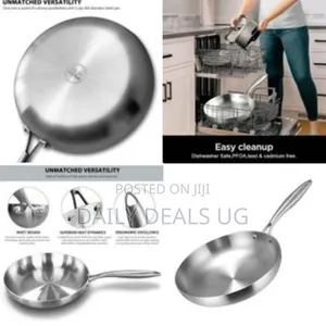 26cm Stainless Steel Uncoated Omelette Frying Pan