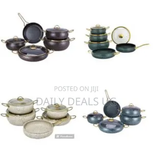 Cookware Non Stick Granite Copper Set Ball Shape Set