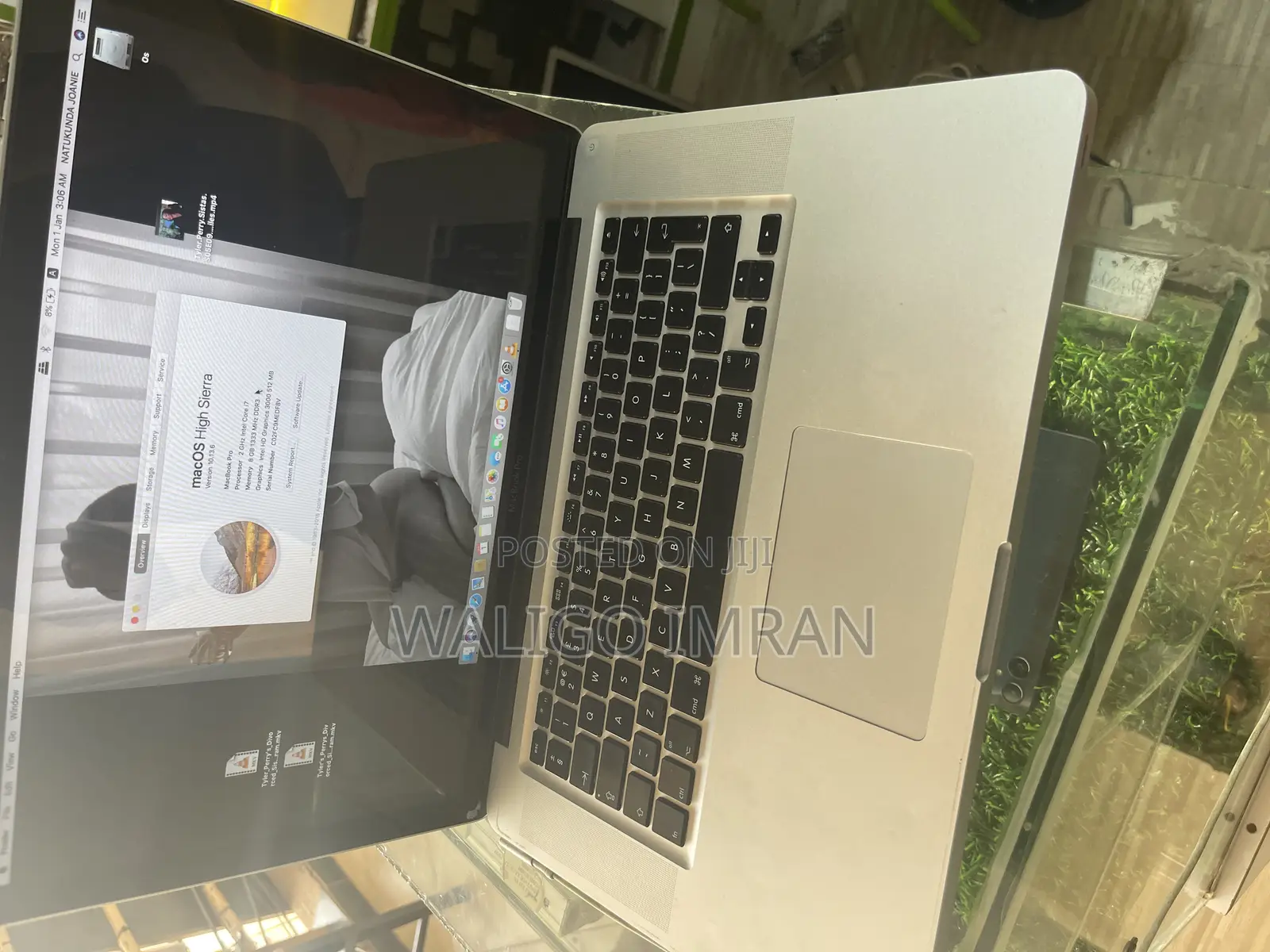 Laptop Apple MacBook Pro 2012 8GB Intel Core I7 SSD 256GB
