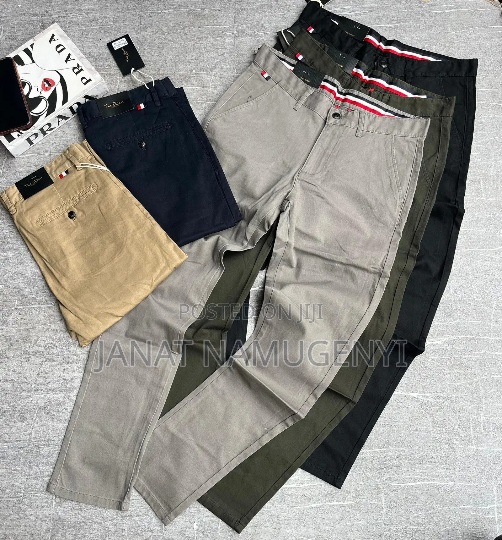 Chino Khaki Trousers Available
