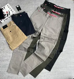Chino Khaki Trousers Available