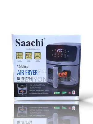 Saachi Digital Air Fryer 4.5l Nl-Af-4794 With Touch Screen