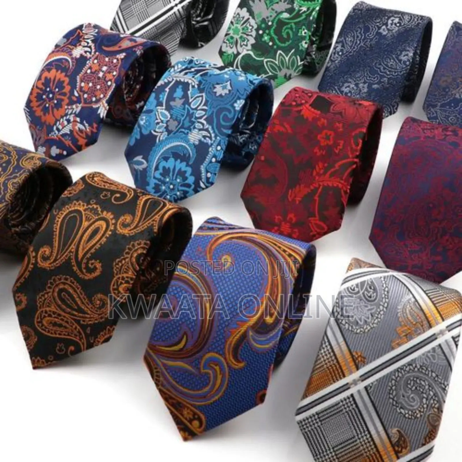 Classic Men's Silk Tie Set Necktie With Pocket Square