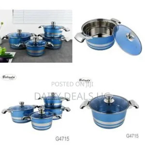 Stainless Steel 8pcs Induction Cooker Cookware Set Classic Soup