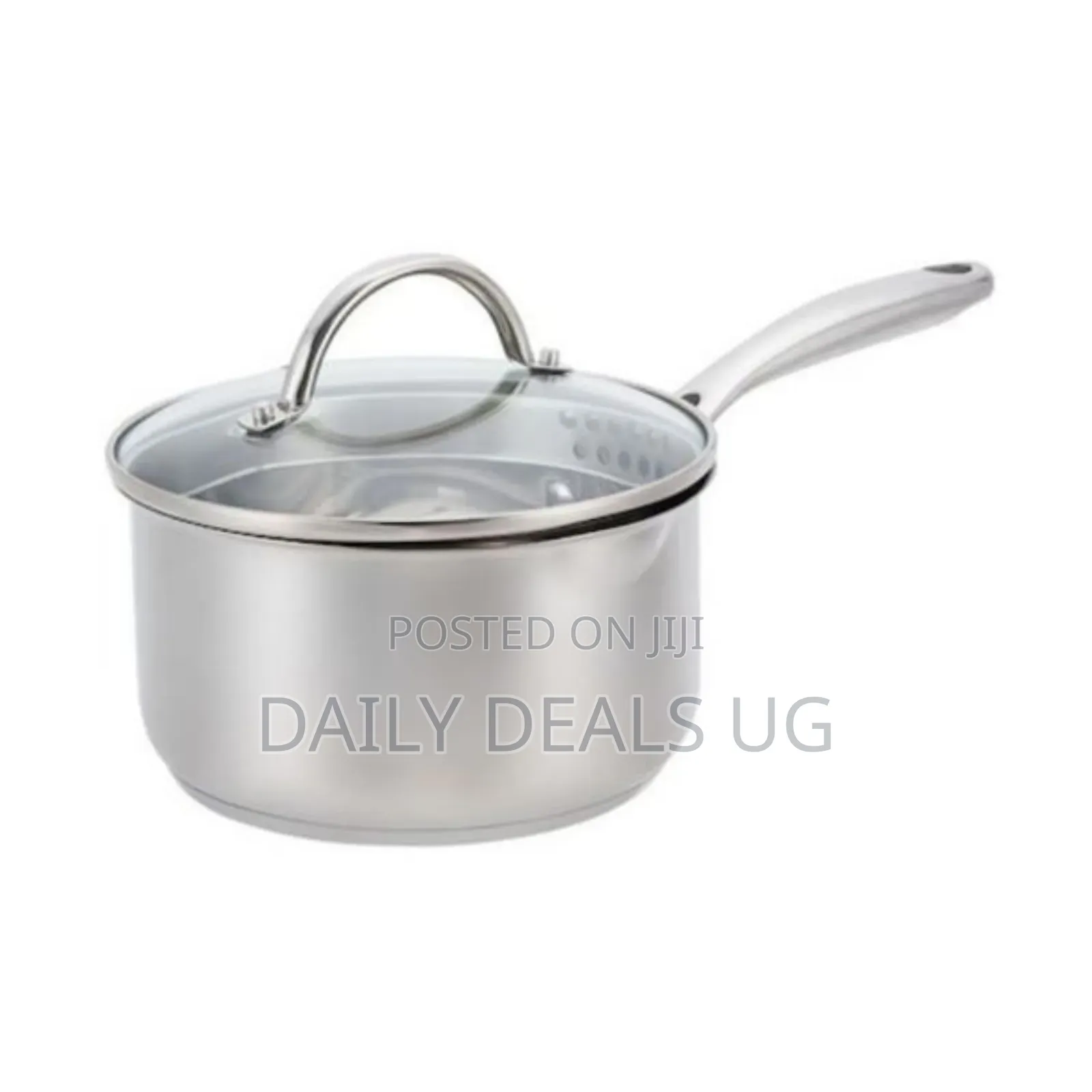 1.9l Stainless Steel Saucepans Milk Cookware Pot- Silver