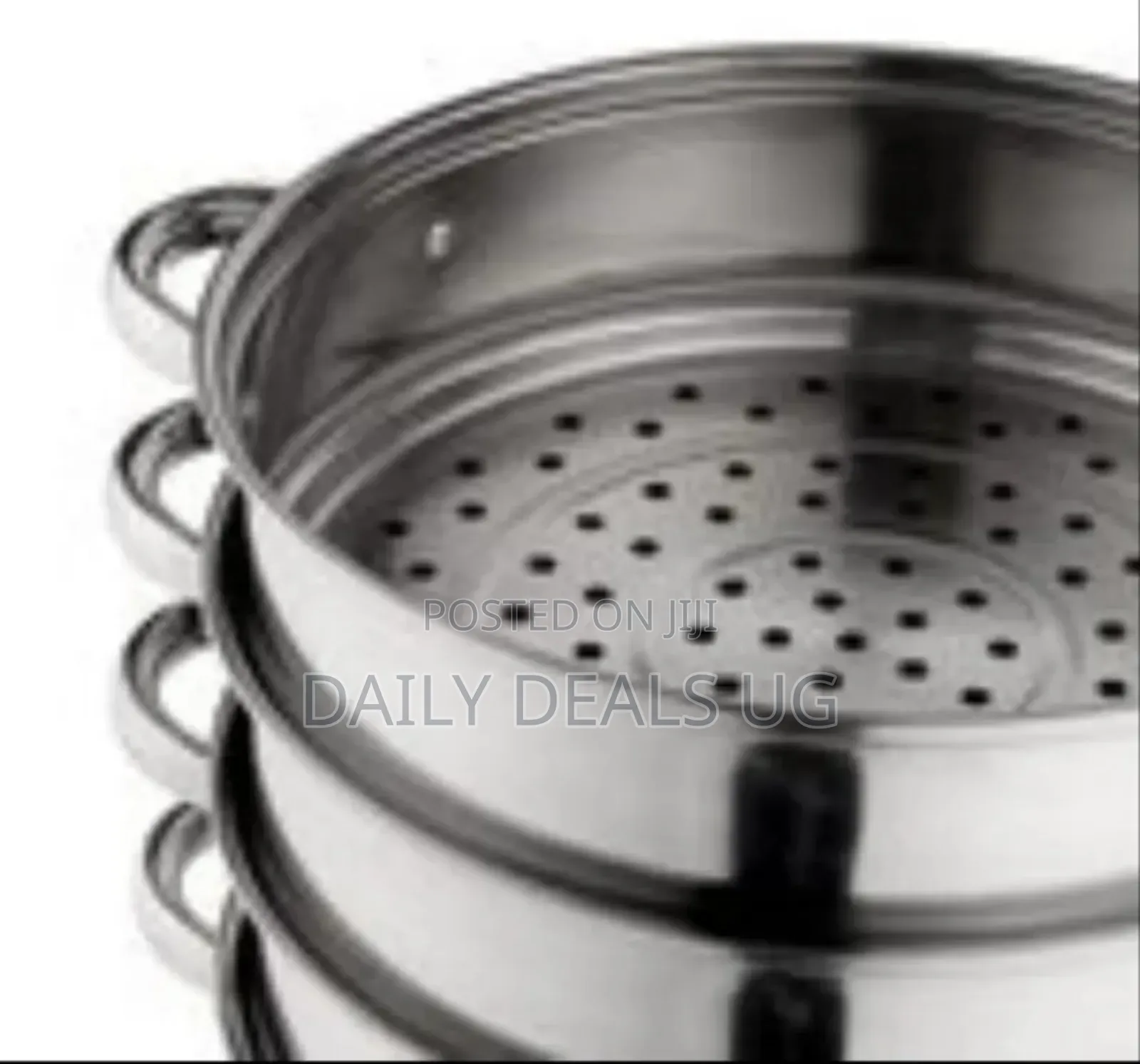 28cm - 4 Layer Stainless Steel Food Saucepan and Steamer Soup Pot