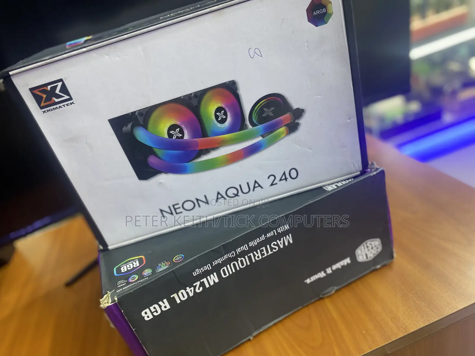Original RGB Liguid/Water Cool/Radiator Cooled for Cpu's,Gpus,