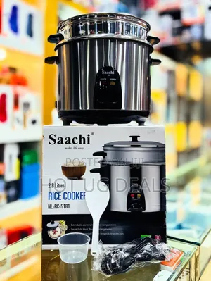 Saachi Electric 2.8 L Rice Cooker With Steaming Feature