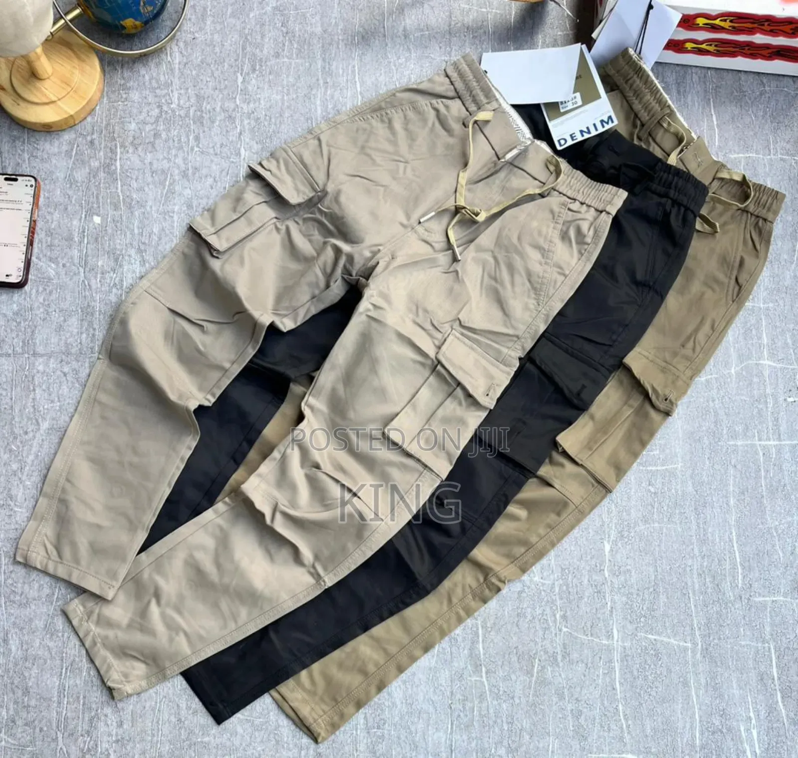 Genial Cargo Pants.3pcs