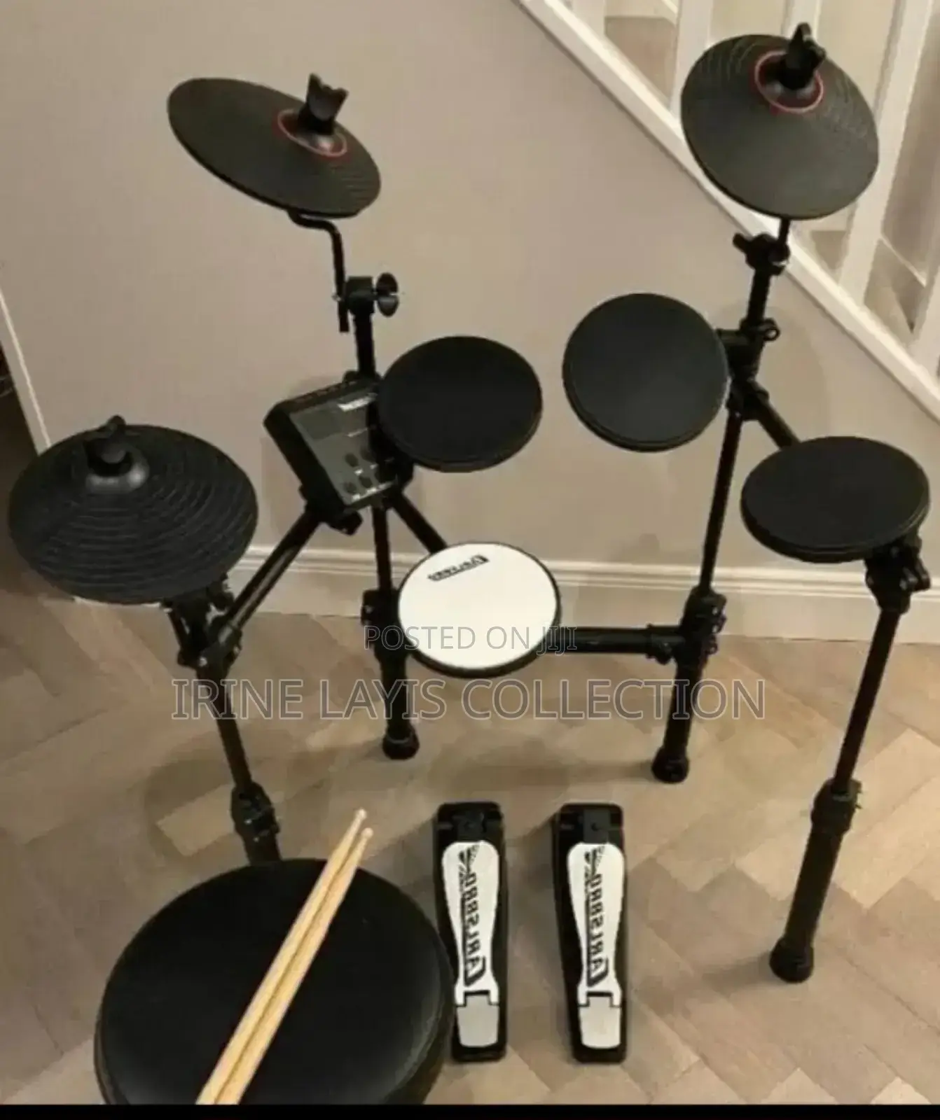 7-Piece Electronic Drum Kit.