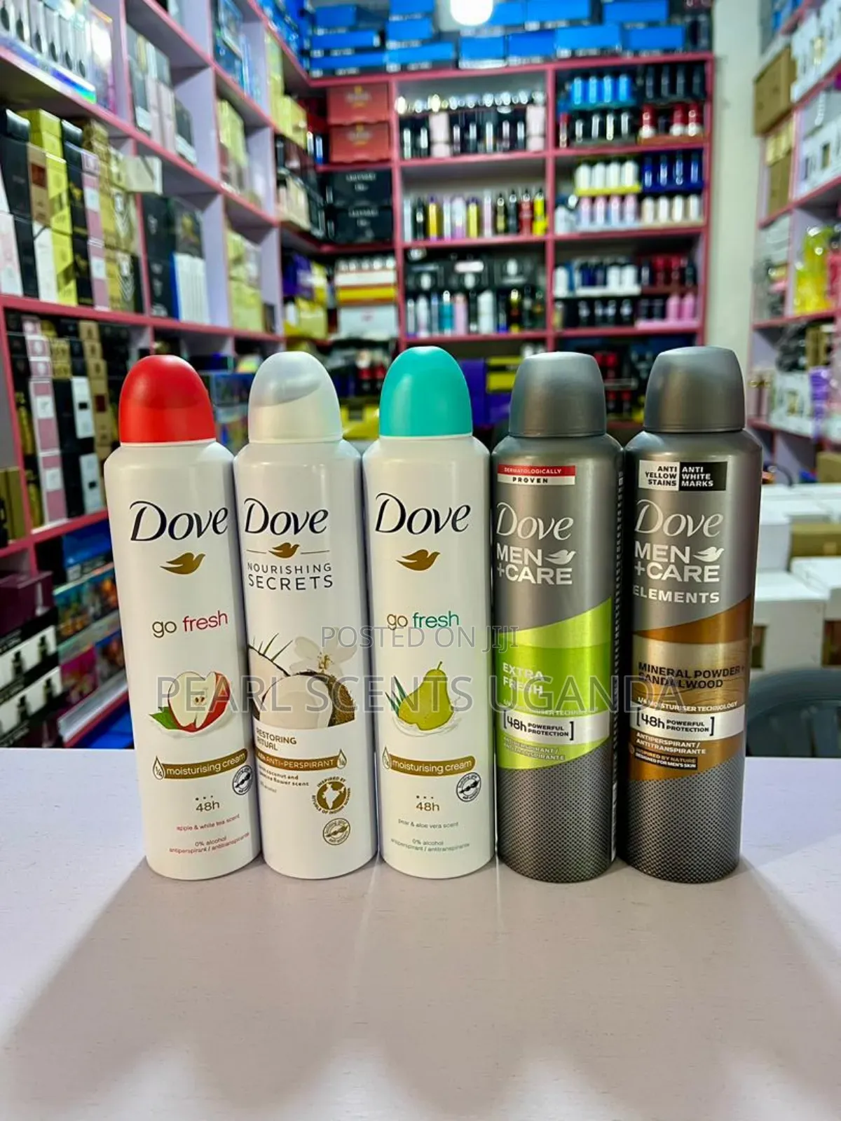 Dove Sprays Each