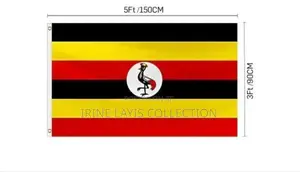 3x5 Ugandan Flag Print