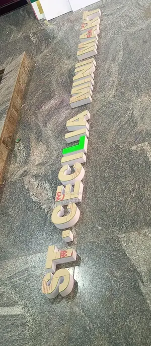 Small 3d Letters