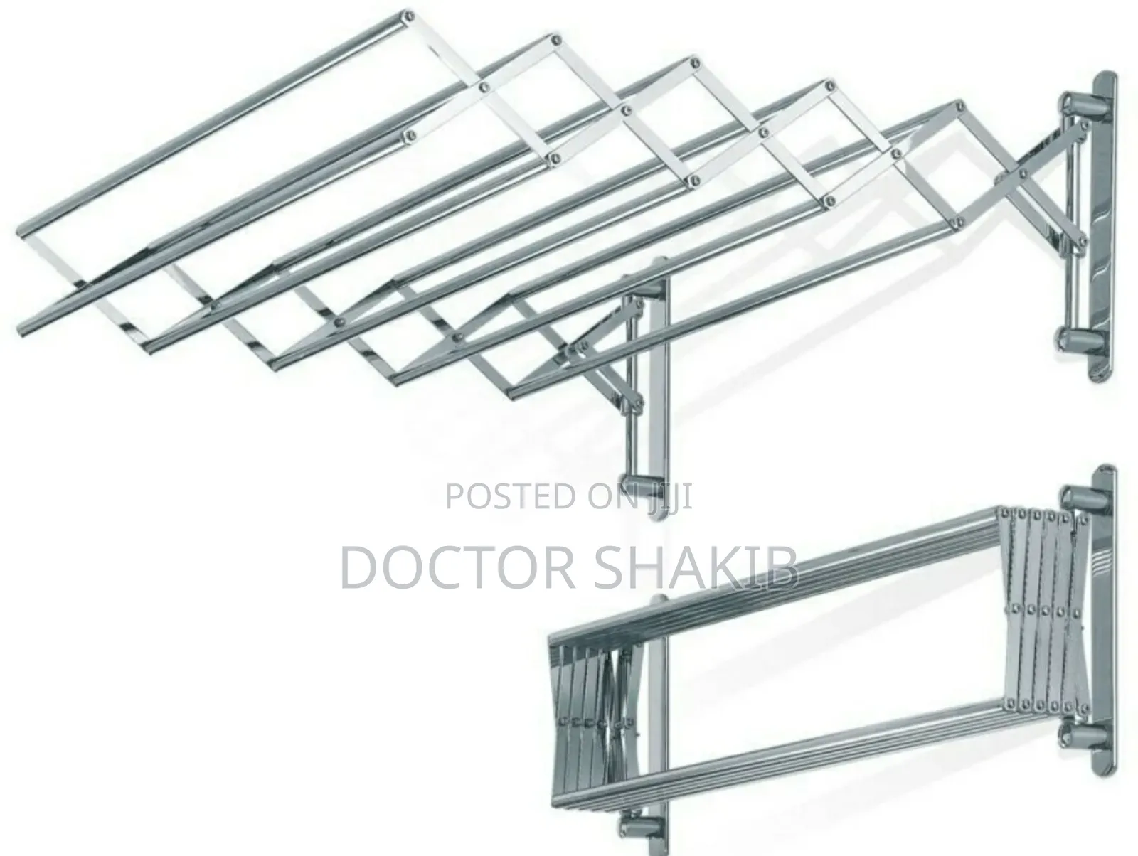 Quality Telescopic Wall Mounted Towel and Clothes Organisers