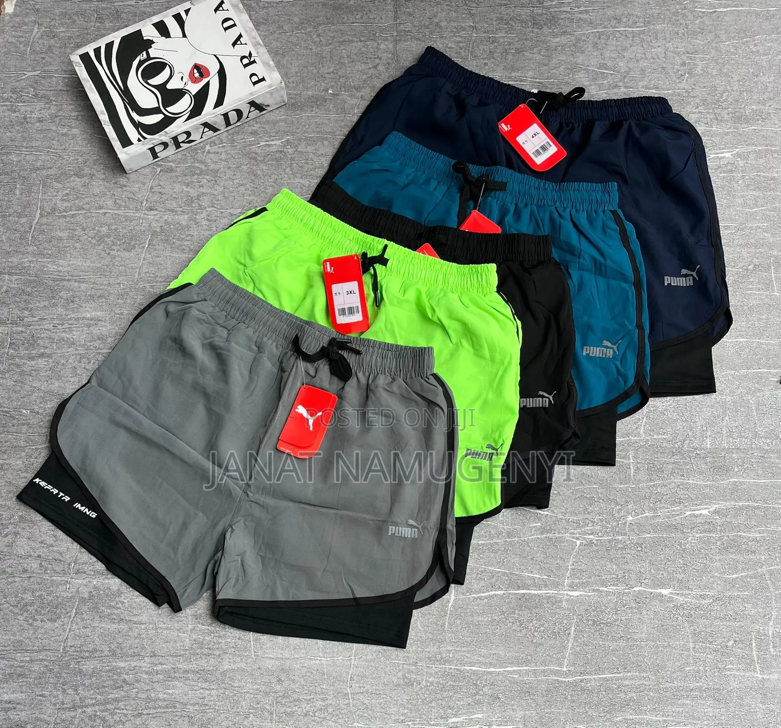 Puma 2 in 1 Gym Shorts