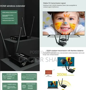 Brand New 200m Hdmi Wireless Extender