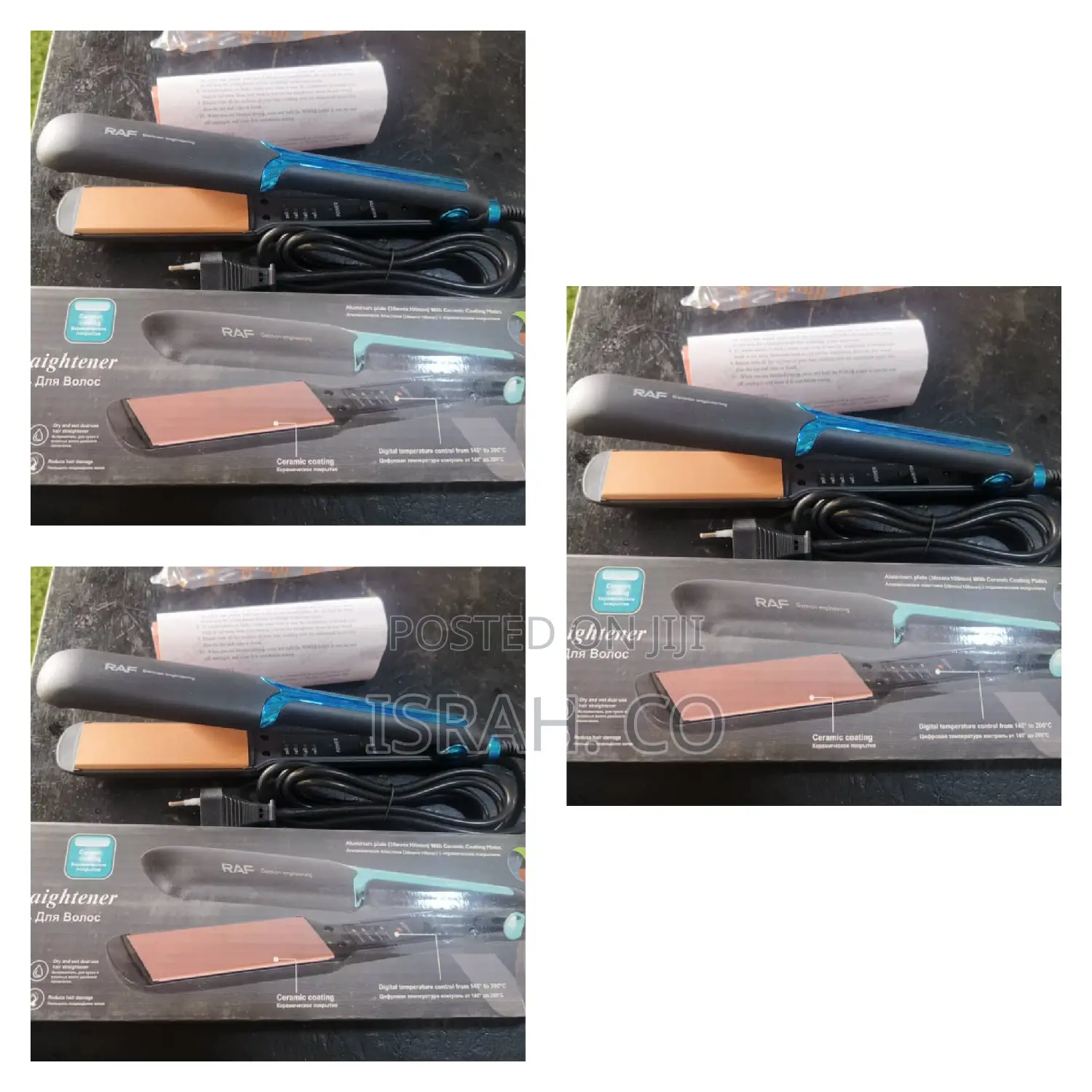 Raf Electric Hair Straightener Iron