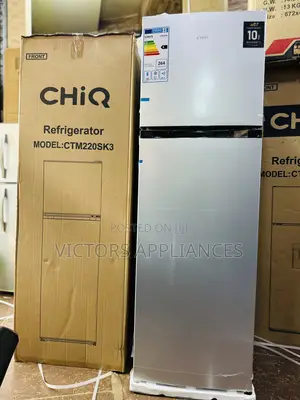 Chiq 220l Double Door Refrigerator