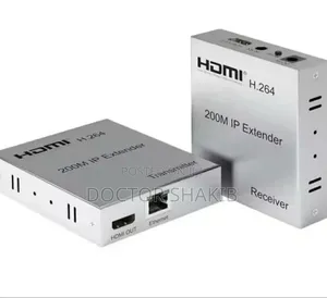 Brand New Hdmi 200m Ip Extender, Based on the H.264 Standard