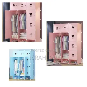 Diy and More Elegant Plastic Wardrobe Not Assembled -
