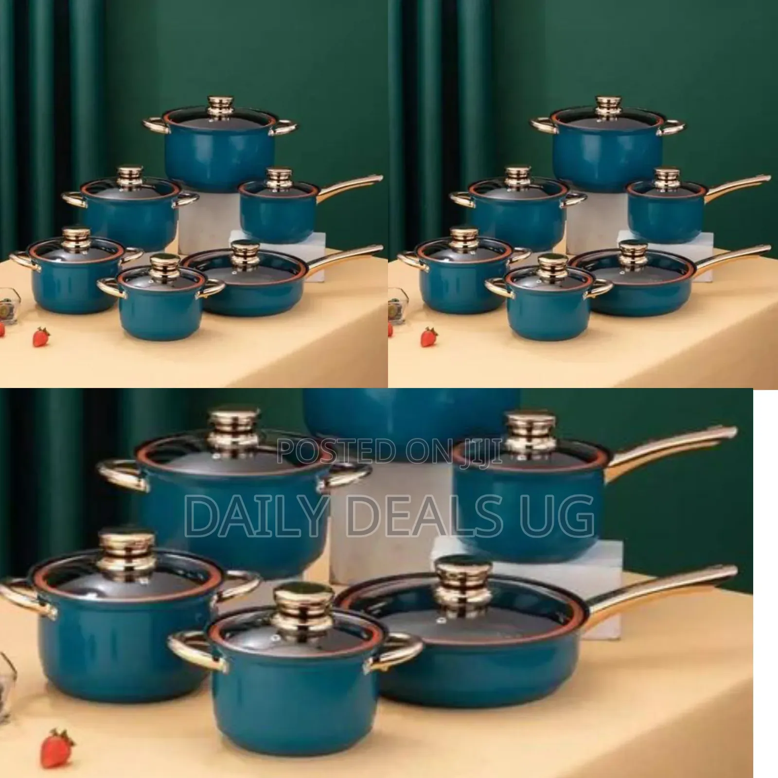 Stainless Steel Kitchen Induction Cookware Pots and Pans Set