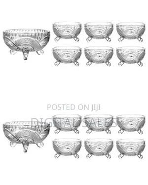 7 Piece Fruit Salad Dishes/Bowls Set