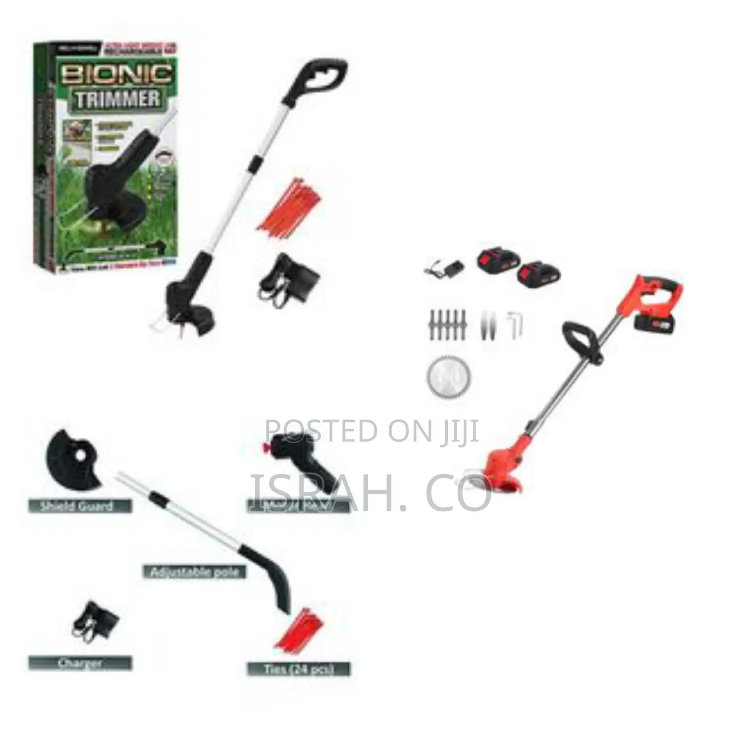 Multifunctional Rechargeable Grass Cutter With 2batteries