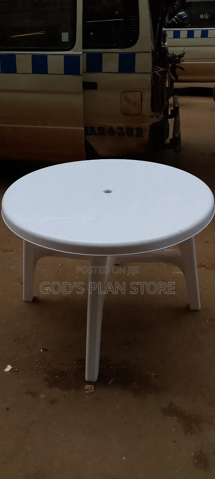 Royal White Plastic Table Plastic Table
