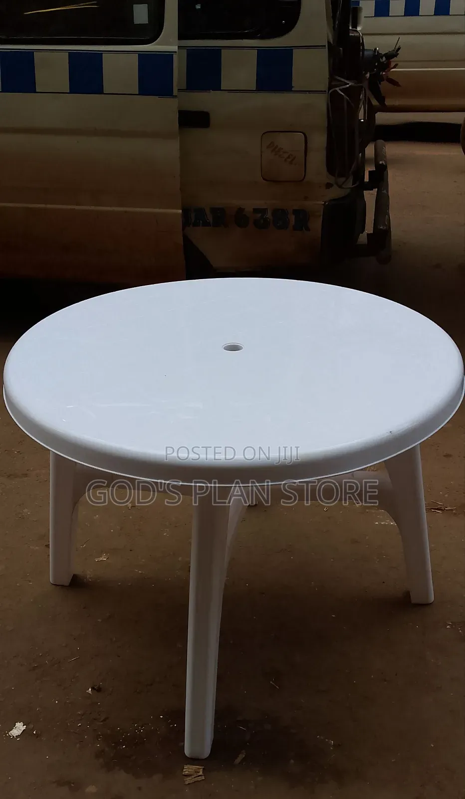 Royal White Plastic Table Plastic Table
