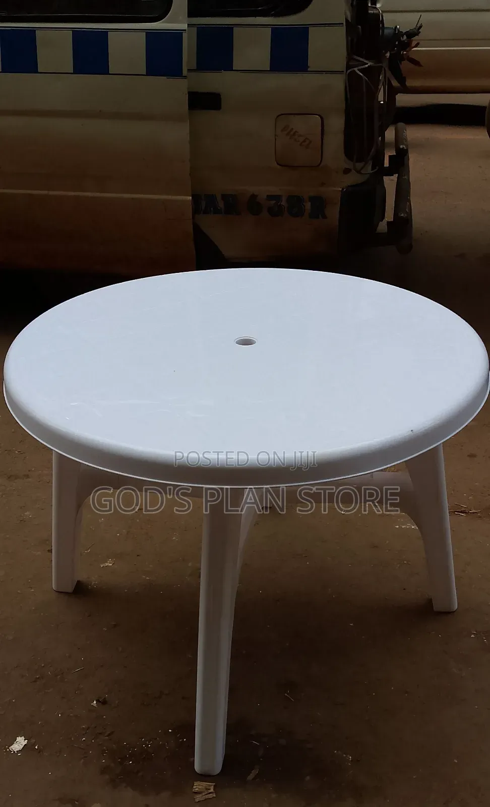 Royal White Plastic Table Plastic Table