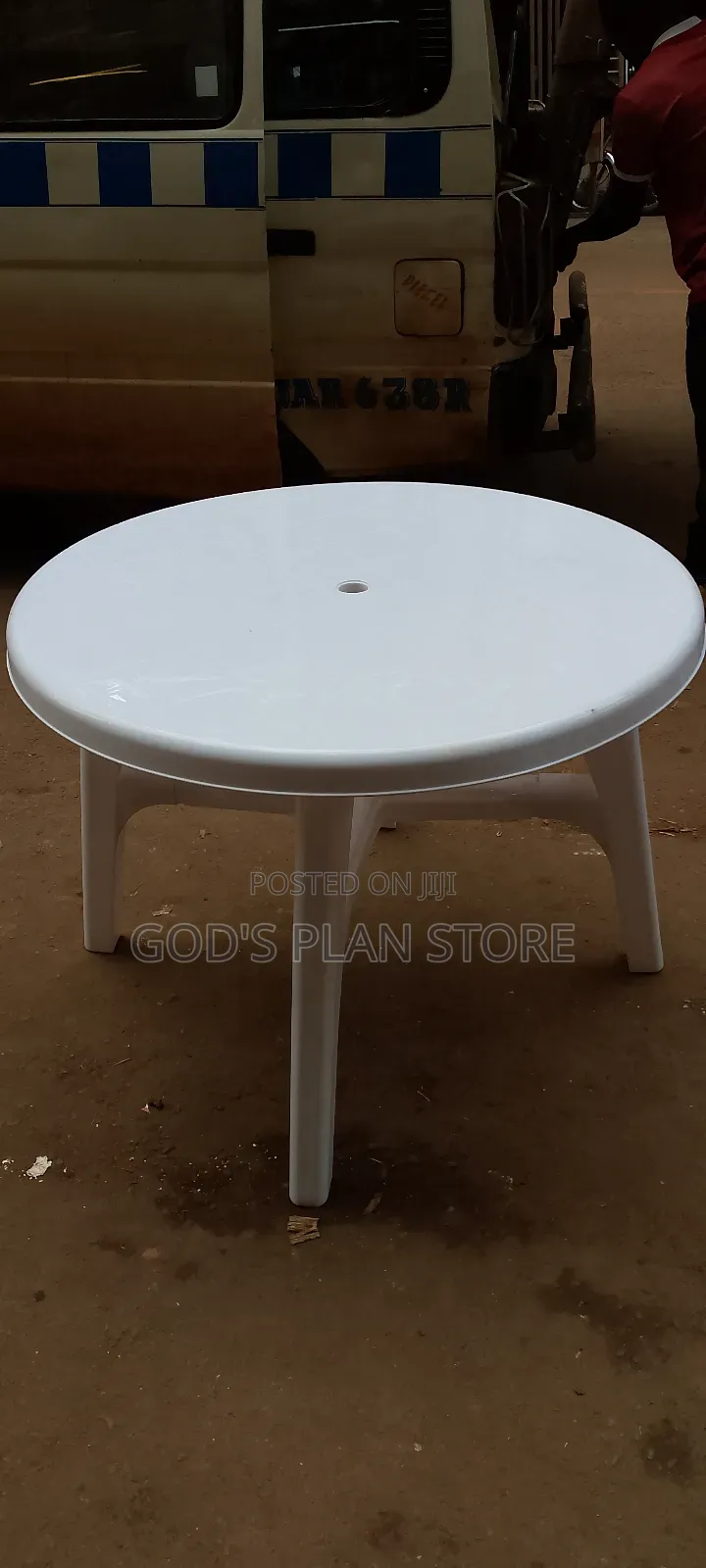 Royal White Plastic Table Plastic Table