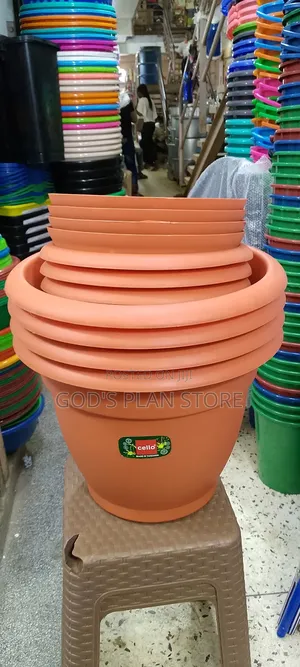 Cello Plastic Flower Pots Plastic Flower Pots 40litres