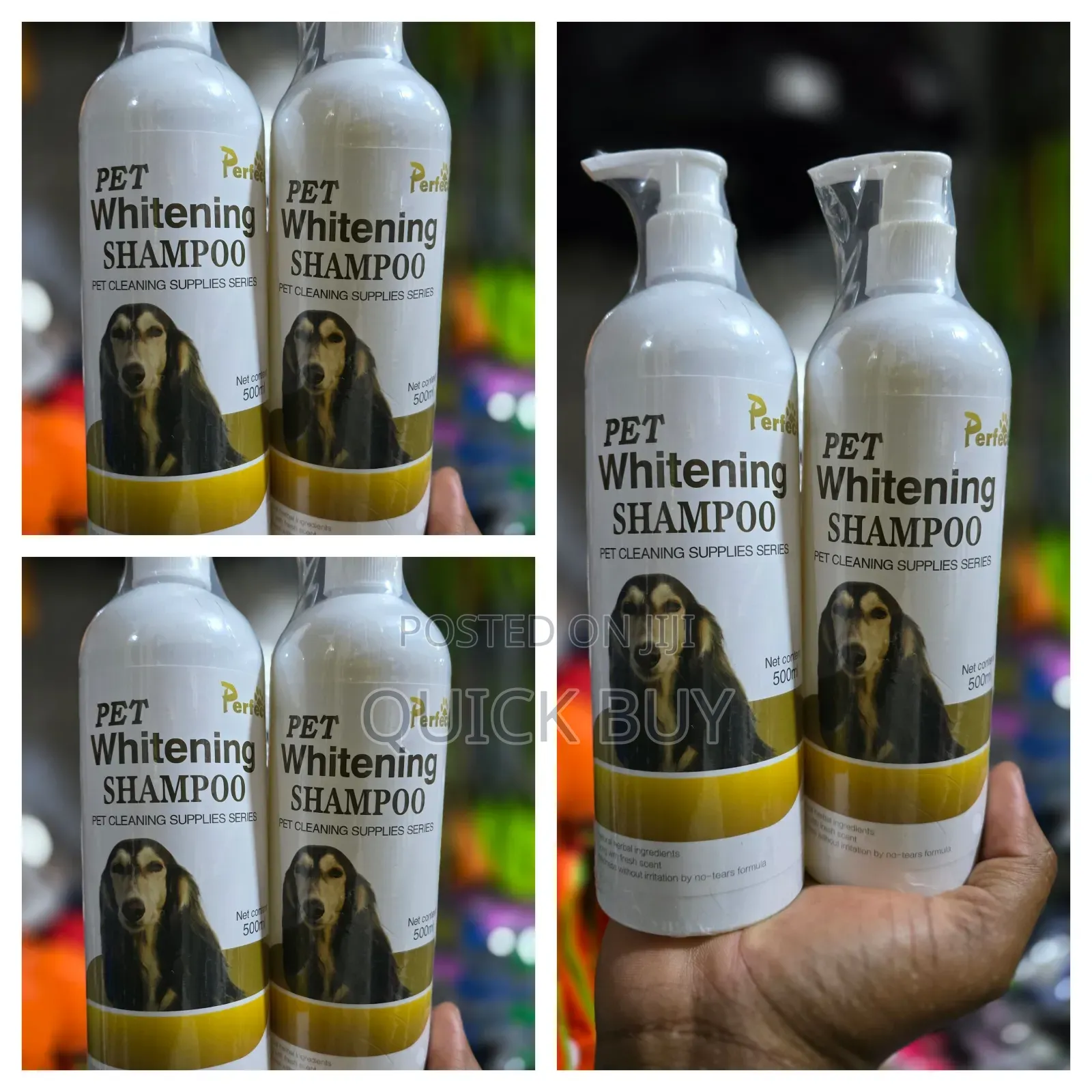 One Bottle Pet Whitening Shampoo 500ml