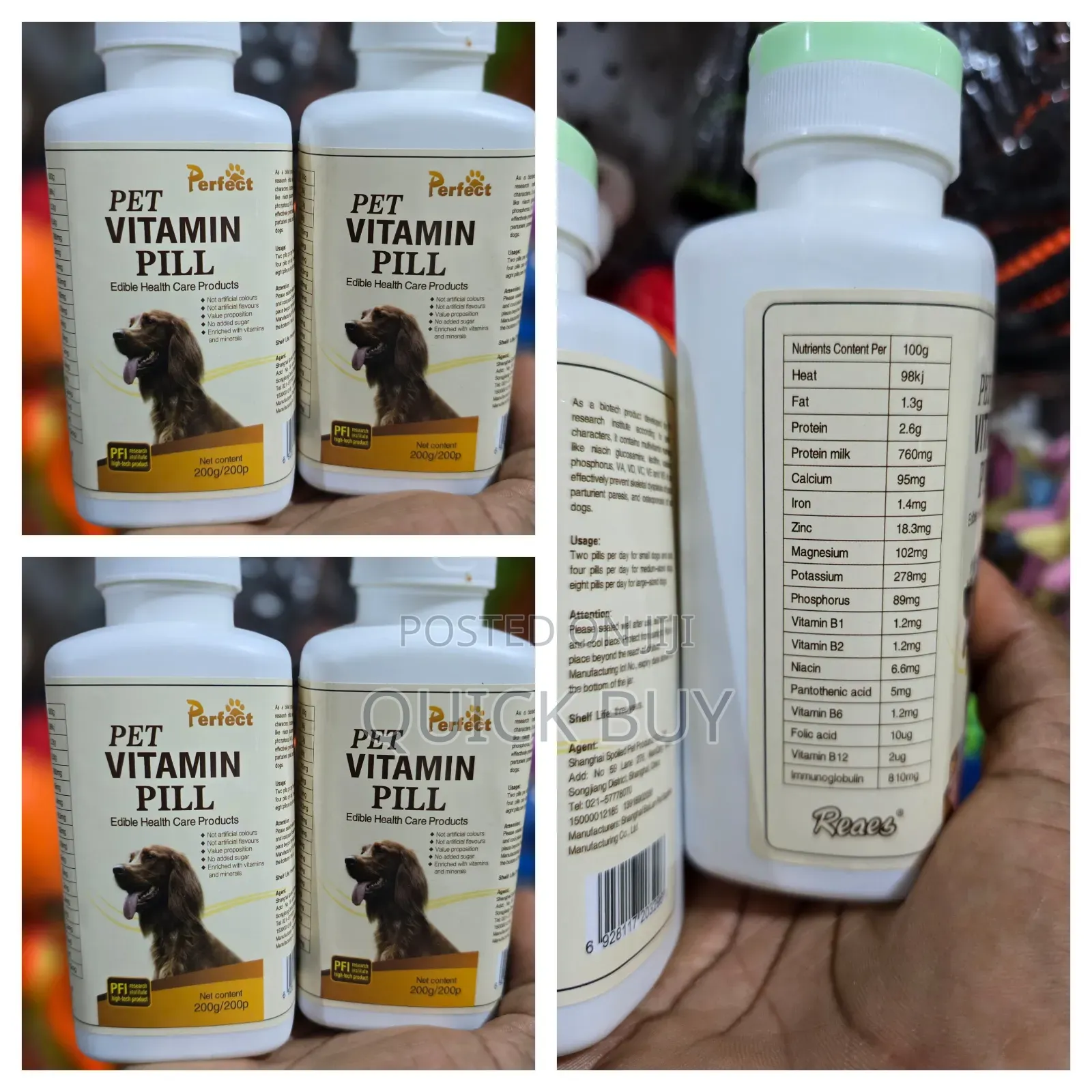 Perfect Pet Vitamin Pill