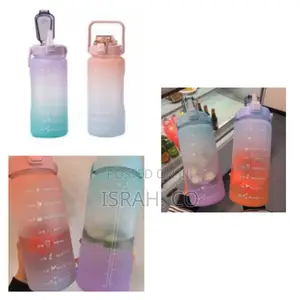 2l Time Marked Fitness Jug Water Bottle