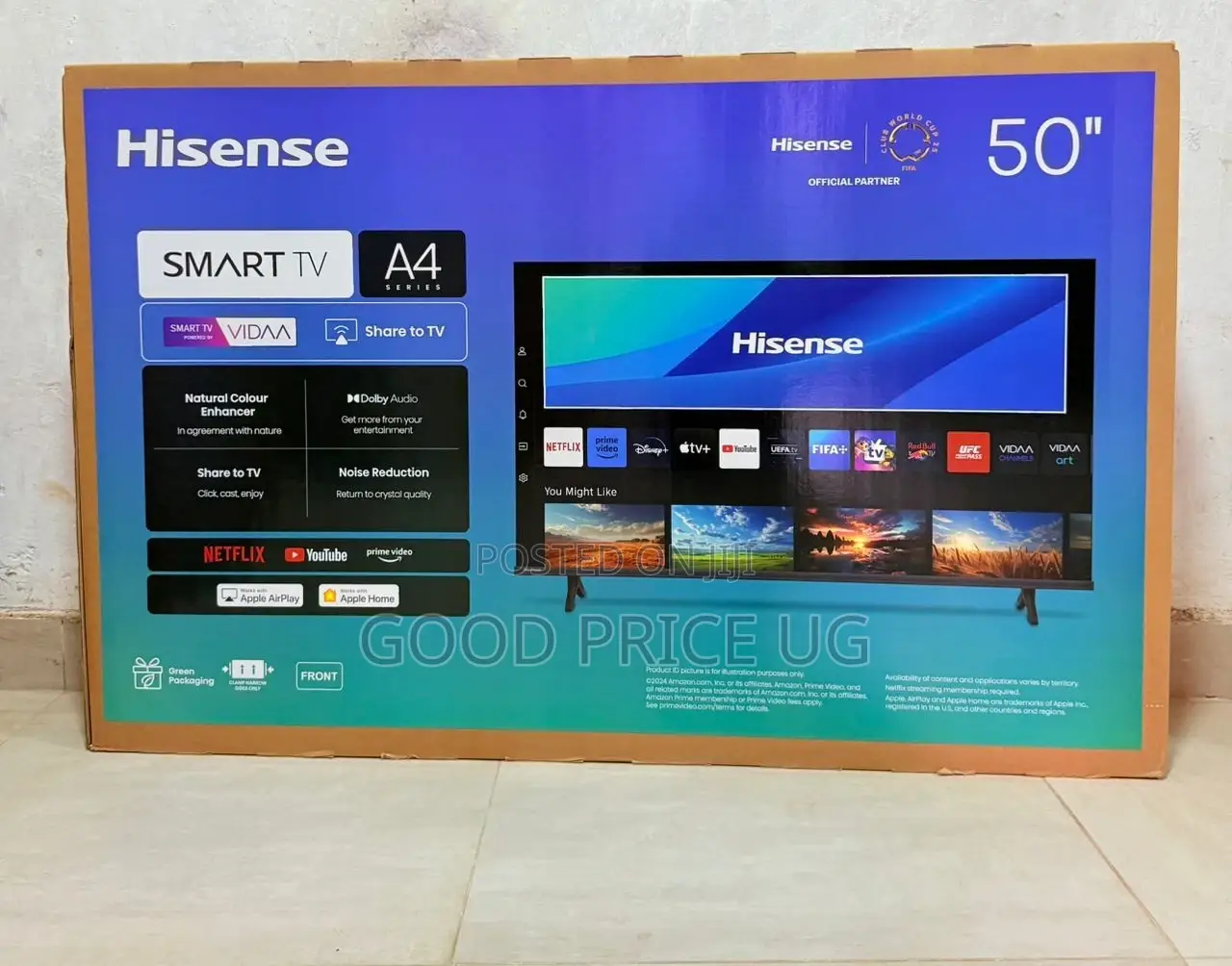 Hisense Smart Tv A4 50inch